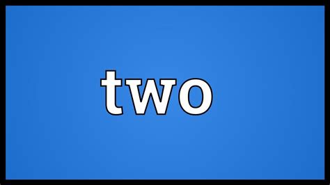 2 for 2 meaning|Two by two Definition & Meaning .